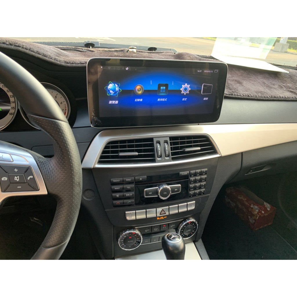 BENZ賓士Benz W204 C300 C200 C280 C180 Android 安卓版 10.2吋螢幕主機 導航/USB - 台灣批發網