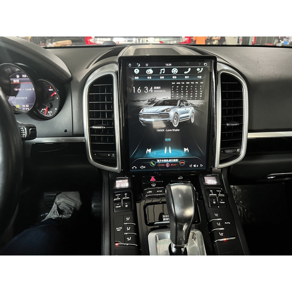 PORSCHE 保時捷 Cayenne 凱宴 Android 大螢幕 安卓版專用主機 導航/USB/藍芽/方控/倒車顯影Porsche - 台灣批發網