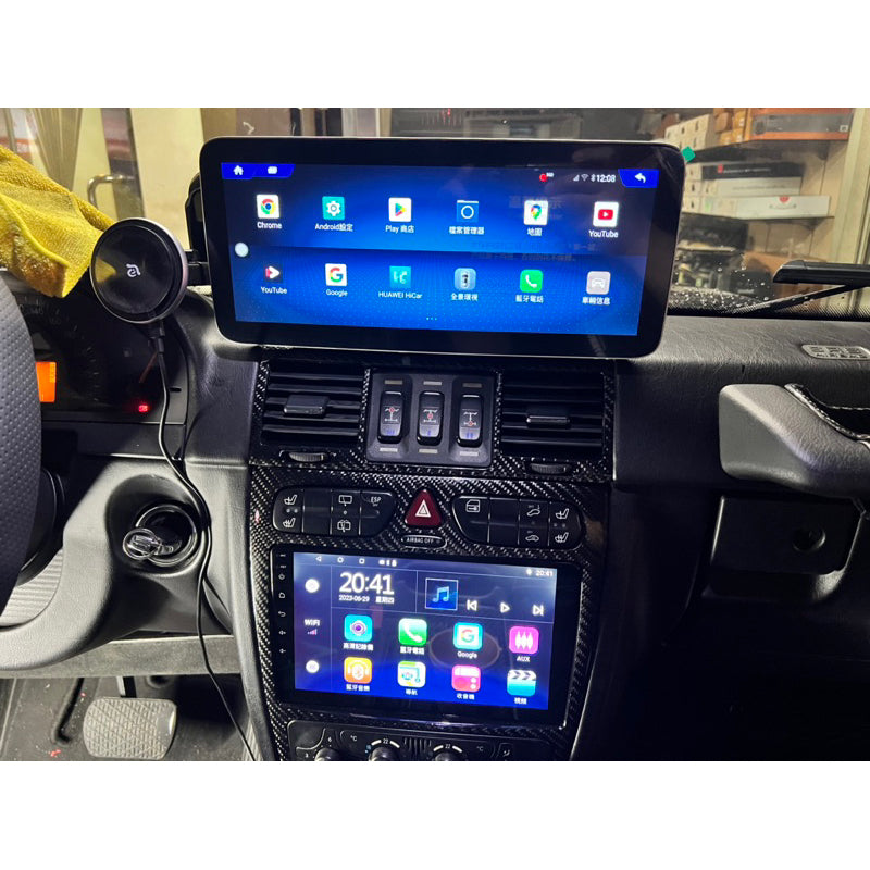 BENZ賓士 Benz W463 G-class Android 8+128G 12.3吋安卓版 IPS觸控螢幕主機/導航/藍芽 - 台灣批發網