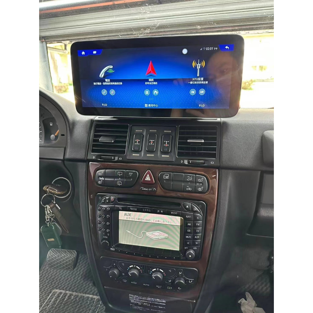 BENZ賓士 Benz W463 G-class Android 8+128G 12.3吋安卓版 IPS觸控螢幕主機/導航/藍芽 - 台灣批發網